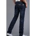 Men's Solid Casual Jeans,Cotton Blue